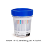 instant 10 -13 panel drug test + alcohol